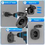 15 Amp Power Inlet Socket with Extension Cord