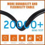 Kanayu 50 Amp RV Generator Extension Cord 6 FT