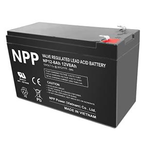 12V 8Ah Rechargeable Lead Acid Backup Battery