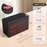 12V 8Ah Rechargeable Lead Acid Backup Battery