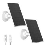 Zivif 2W Solar Panel for Security Cameras (2 Pack)