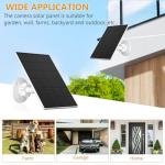 Zivif 2W Solar Panel for Security Cameras (2 Pack)