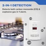 Kidde Carbon Monoxide and Gas Alarm with LED Display