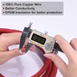 Shirbly 4 Gauge 20FT Battery Cable Set