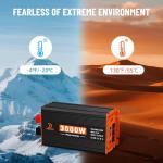 3000W Power Inverter for RVs, Trucks, and Boats