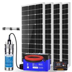 ECO-WORTHY 24V Solar Well Pump Kit with Solar Panels