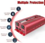 Cantonape 1500W Car Power Inverter with USB