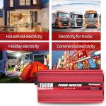Cantonape 1500W Car Power Inverter with USB