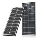 100W Bifacial Solar Panel for RVs and Camping