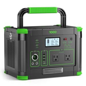1000W Portable Power Station with Solar Generator