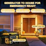 30Amp Generator Adapter Cord for RV & Marine