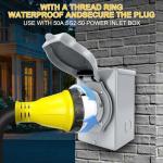 30Amp Generator Adapter Cord for RV & Marine