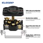 ELEGRP 30 Amp Locking Receptacle for Generators