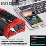 400W Car Power Inverter with Dual USB Ports
