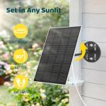 NETVUE Solar Panel for Bird Feeder Camera