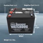 Basement Watchdog Maintenance Free Backup Battery
