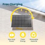 NETVUE Solar Panel for Bird Feeder Camera