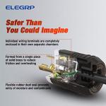 ELEGRP NEMA L14-30P Locking Plug Adapter (2 Pack)