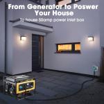 HonestRv 30A Generator Extension Cord, 15FT