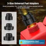 CrestWave Battery-Powered Spill-Free Fuel Transfer Pump