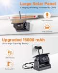 Wireless Solar Backup Camera for Trailers - 1080P