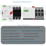 100A Dual Power Automatic Transfer Switch for Generators