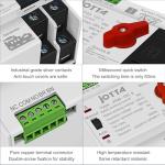 100A Dual Power Automatic Transfer Switch for Generators