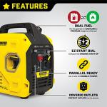 Champion 2500-Watt Dual Fuel Portable Inverter Generator