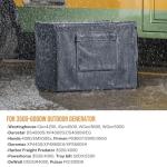 Heavy Duty Waterproof Generator Cover for 3500-6000 Watt