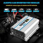 500W Car Power Inverter with Dual AC Outlets