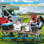 500W Car Power Inverter with Dual AC Outlets