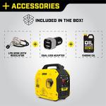 Champion 2500-Watt Dual Fuel Portable Inverter Generator