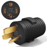 NEMA 10-50P to 14-30R Power Cord Adapter 30Amp