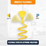 L5-30 or TT-30P to Triple 5-15R Generator Power Cord Adapter, by Journeyman Pro | 30A to 15A/110V 3-Way Splitter | 3-Prong RV Distribution Cords (2'FT TT30P to Triple 5-15R)