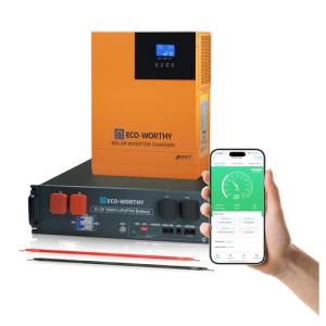 ECO-WORTHY 2560Wh Home Power Station Generator