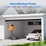 ECO-WORTHY 2560Wh Home Power Station Generator