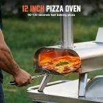 Big Horn Multi-Fuel 12" Portable Pizza Oven