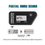 Runleader Digital Self-Powered Hour Meter for Generators