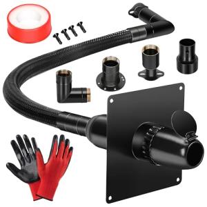 Generator Exhaust Extension Silencer Kit with Adapters