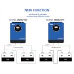 Anern 4200W Dual Voltage Solar Inverter & Controller