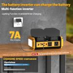 350W Pure Sine Wave Inverter for Dewalt Batteries
