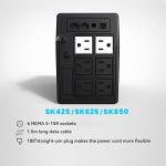 SKE 625VA Battery Backup and Surge Protector