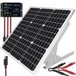 50W Solar Panel Kit with Battery Charger & Controller