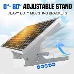 50W Solar Panel Kit with Battery Charger & Controller