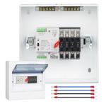 Automatic 100A Generator Transfer Switch with Metal Box