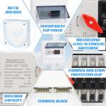 Automatic 100A Generator Transfer Switch with Metal Box