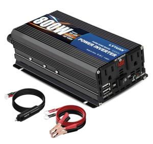 LVYUAN 800W Pure Sine Wave Power Inverter