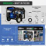 DuroMax XP5500HX Dual Fuel Portable Generator
