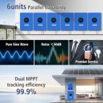 12000W Hybrid Solar Inverter with MPPT Controller