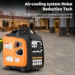 Quiet Portable 2500W Inverter Generator for Home and Camping